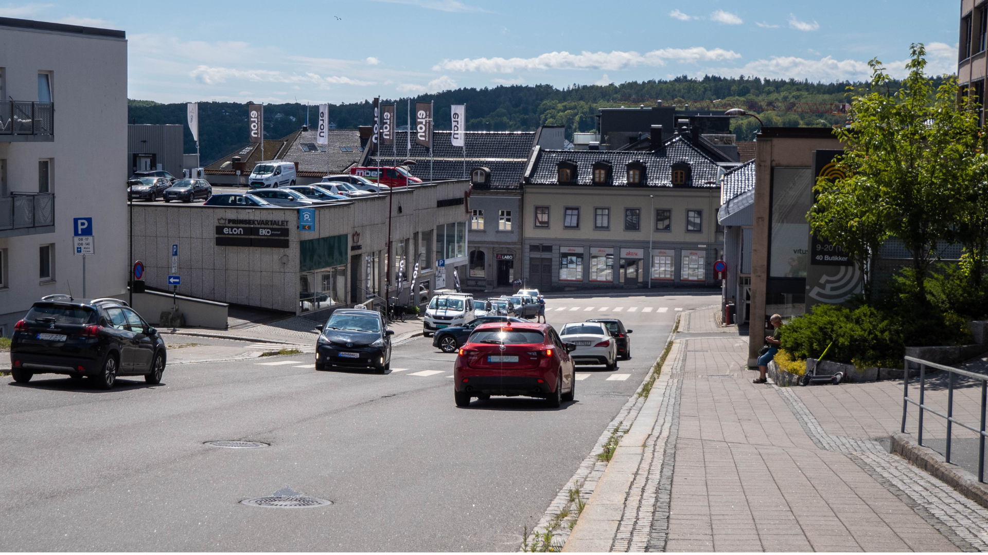 Trafikk I Prinsegata